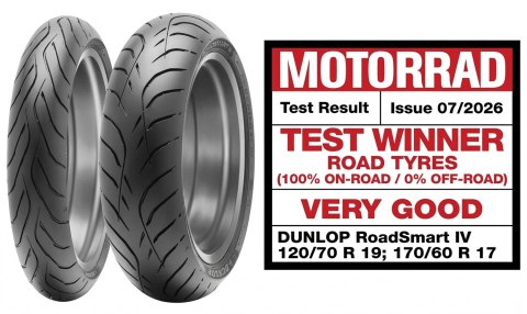 DUNLOP OPONA 190/50ZR17 SPORTMAX ROADSMART IV (73W) TL TYŁ DOT 03/2026 DUNLOP