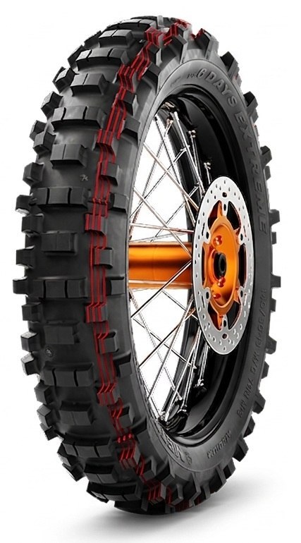 METZELER OPONA 140/80-18 MCE 6 DAYS EXTREME FIM MEDIUM 70M TT M+S TYŁ DOT 42/2023 METZELER