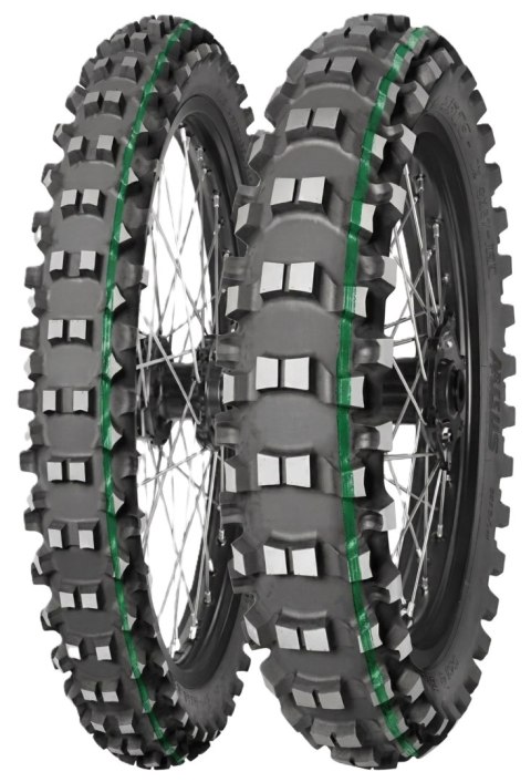 MITAS OPONA 80/100-21 TERRA FORCE-EX SM SUPER LIGHT 51M TT (ZIELONY PASEK) PRZÓD DOT 14/2026 (460139) (ZAMIENNIK:70000172) MITAS