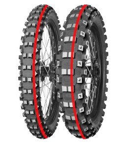 MITAS OPONA 90/90-14 TERRA FORCE-MX MH PITCROSS MEDIUM HARD (CZERWONY PASEK) TT 46M NHS PRZÓD DOT 2026 (DOT:JXDS) (460055) (zami MITAS