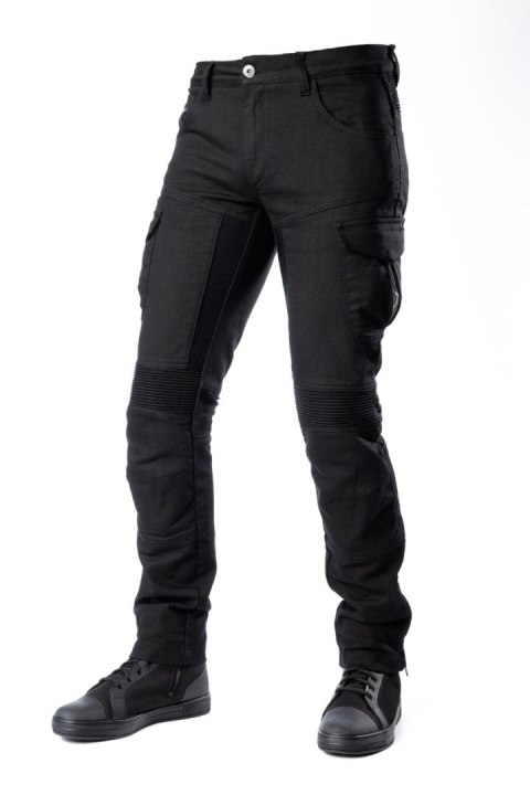 MODEKA SPODNIE SPODNIE JEANSY MOTOCYKLOWE CITY NOMAD TROOPER KOLOR CZARNY ROZMIAR M MODEKA
