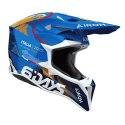 AIROH KASK CROSS / ENDURO / ATV / QUAD WRAAAP 6DAYS ITALY 2025 KOLOR NIEBIESKI/CZARNY/ BIAŁY ROZMIAR L AIROH