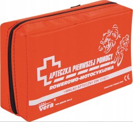BIKETEC APTECZKA MOTOCYKLOWO-ROWEROWA KOMPLETNA (DIN13167) KOLOR CZERWONY BIKETEC