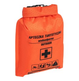 BIKETEC APTECZKA TURYSTYCZNA - OUTDOOR 1 KOMPLETNA WODOODPORNA (DIN13167) KOLOR POMARAŃCZOWY FLUO BIKETEC