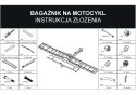 BIKETEC POJEDYNCZA PLATFORMA DO TRANSPORTU MOTOCYKLA (BAGAŻNIK SAMOCHODOWY) BIKETEC OM