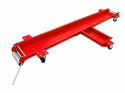 BIKETEC PRO STOJAK / WÓZEK / PLATFORMA POD MOTOCYKL / SKUTER (DO 500 KG) KOLOR CZERWONY BIKETEC OM
