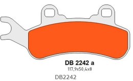 DELTA BRAKING KLOCKI HAMULCOWE KH683 TYŁ/PRZÓD PRAWY CAN-AM DEFENDER/TRAXTER 800 '16-'21, MAVERIC 800/900 '18-'21, COMMANDER 100 DELTA BRAKING