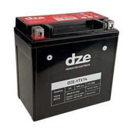 DZE AKUMULATOR ŻELOWY YTX14 12V 12AH 200A 150X87X146 BEZOBSŁUGOWY - ZALANY (12) DZE ELEKTRYKA