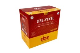 DZE AKUMULATOR ŻELOWY YTX5L 12V 4AH 80A 113X70X105 BEZOBSŁUGOWY - ZALANY (12) DZE ELEKTRYKA