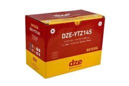 DZE AKUMULATOR ŻELOWY YTZ14S 12V 11.2AH 230A 150X87X110 BEZOBSŁUGOWY - ZALANY (12) DZE ELEKTRYKA