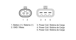 DZE REGULATOR NAPIĘCIA INDIAN 1800 CHIEF '14-'20; 1800 CHIEFLAIN '14-'21; 1800 ROADMASTER '15-'21; 1800 SPRINGFIELD '16-'21 (OEM DZE ELEKTRYKA