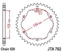 JT ZĘBATKA TYLNA ALUMINIOWA 4574 46 DUCATI 939 SUPER SPORT '17-'20, 950 SUPER SPORT '21-'23, 955 PANIGALE V2 / BAYLISS '20-'24 ( JT ZĘBATKI
