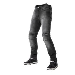 MODEKA SPODNIE JEANSY MOTOCYKLOWE CITY NOMAD MAX EVO KOLOR CZARNY ROZMIAR XL MODEKA