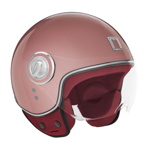 NOX PROMOCJA PREMIUM KASK OTWARTY JET IDOL SOLID KOLOR RÓŻOWY/ZŁOTY ROZMIAR M NOX