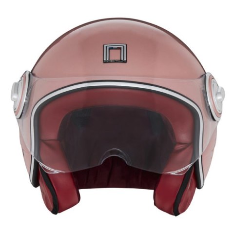 NOX PROMOCJA PREMIUM KASK OTWARTY JET IDOL SOLID KOLOR RÓŻOWY/ZŁOTY ROZMIAR M NOX