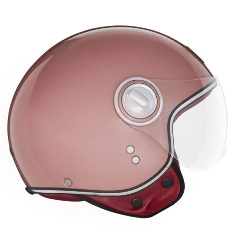 NOX PROMOCJA PREMIUM KASK OTWARTY JET IDOL SOLID KOLOR RÓŻOWY/ZŁOTY ROZMIAR M NOX