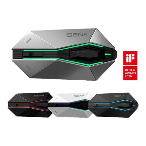 SENA 2026/07 INTERKOM MOTOCYKLOWY 60X MESH 3.0 2.0 BLUETOOTH 5.3 WAVE DO 2000M Z SYSTEMEM AUDIO BOSE ( 2 ZESTAWY ) (EL) SENA