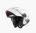 SENA 2026/07 KASK OUTRUSH 2 SZCZĘKOWY Z INTERKOMEM MESH 3.0 DO 1200M ROZMIAR S KOLOR BIAŁY ( ECE R22.06 ) (EL) SENA