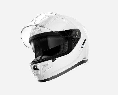 SENA 2026/07 KASK PHANTOM INTEGRALNY FIBERGLASS Z INTERKOMEM MESH 3.0 DO 2000M ORAZ SYSTEMEM AUDIO HARMAN KARDON ROZMIAR S KOLOR SENA