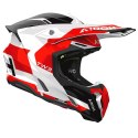AIROH KASK CROSS / ENDURO / ATV / QUAD TWIST 3 FANCY RED GLOSS KOLOR CZARNY/BIAŁY/CZERWONY ROZMIAR L AIROH