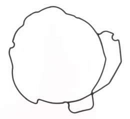 ATHENA 2026/09 USZCZELKA POKRYWY SPRZĘGŁA ZEWNĘTRZNA KTM 790 ADVENTURE / R '19, 790 DUKE '18-'19 (OEM: 63530025100) ATHENA