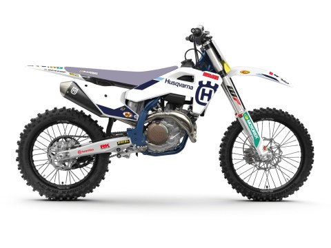 BLACKBIRD KOMPLET NAKLEJEK (OKLEIN) HUSQVARNA FC/TC '25-'25, TE/FE '26 (TC/FC ALL MODELS '25-'26) REPLICA HUSQVARNA FACTORY MXGP BLACKBIRD
