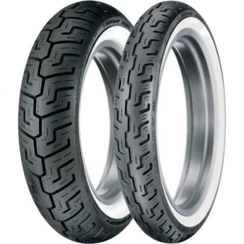 DUNLOP ZZZZ OPONA 150/80B16 D401 71H TL TYŁ WWW BIAŁY BOK HARLEY-DAVIDSON DOT 04-43/2023 DUNLOP