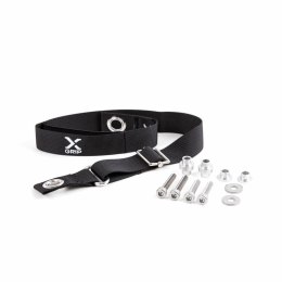 X-GRIP PASEK DO WYCIĄGANIA MOTOCYKLA UNIWERSALNY (TYŁ) DŁUGOŚĆ 420-600MM KOLOR CZARNY (ŚRUBY I PODKŁADKI W ZESTAWIE) X-GRIP