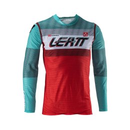 LEATT KOSZULKA MOTO 5.5 ULTRAWELD JERSEY FUEL KOLOR NIEBIESKI/CZERWONY ROZMIAR S LEATT