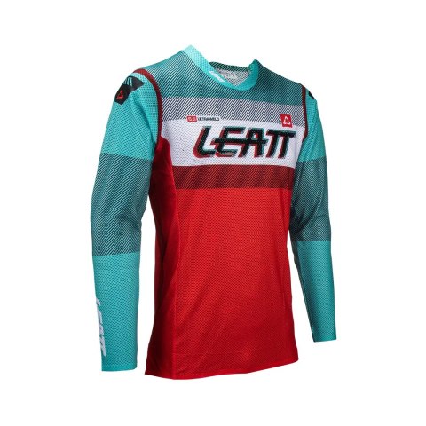 LEATT KOSZULKA MOTO 5.5 ULTRAWELD JERSEY FUEL KOLOR NIEBIESKI/CZERWONY ROZMIAR S LEATT