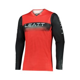 LEATT KOSZULKA MOTO 5.5 ULTRAWELD JERSEY RED KOLOR CZERWONY/CZARNY ROZMIAR M LEATT