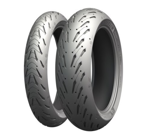 MICHELIN ZZZZ KOMPLET OPON (CAI162459/25) 120/70ZR17 ROAD 5 (58W) TL M/C PRZÓD DOT 2025 + (CAI420895/25) 180/55ZR17 ROAD 5 (73W) MICHELIN