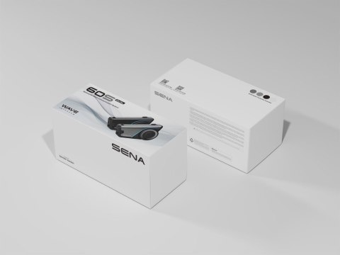 SENA INTERKOM MOTOCYKLOWY 60S QUANTUM MESH 3.0 2.0 BLUETOOTH 5.3 WAVE DO 2000M Z RADIEM FM ORAZ SYSTEMEM AUDIO HARMAN KARDON ( 2 SENA