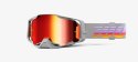 100 PROCENT NOWOŚĆ GOGLE ARMEGA GOGGLE FALLBROOK - RED MIRROR LENS - SZYBKA CZERWONE LUSTRO 100 PROCENT