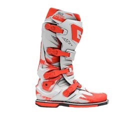 GAERNE NOWOŚĆ BUTY CROSS/ENDURO MODEL SG-22 FIRESTORM LIMITED EDITION (EDYCJA LIMITOWANA) KOLOR BIAŁY/CZERWONY ROZMIAR 43 GAERNE