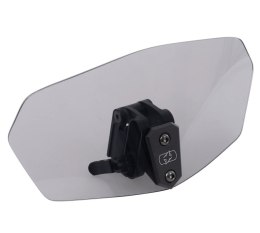 OXFORD WINDSHIELD DEFLEKTOR REGULOWANY NA SZYBĘ PRZYCIEMNIANY (DYMIONY) (SMOKED) 260 x 125MM - drobne rysy OXFORD