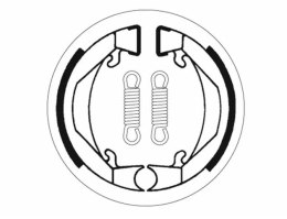 SBS PROMOCJA SZCZĘKI HAMULCOWE PRZÓD/TYŁ HONDA PX 50 '84-'89, PEUGEOT 103/104/105 '80-, PUCH X10/X20 50 '86-, KTM SX 50 ,98-'07, SBS