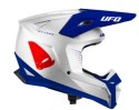 UFO 2026/09 KASK RAYSON OFFROAD KOLOR BIAŁY / NIEBIESKI / CZERWONY ROZMIAR M - KOLEKCJA 2026/2027 UFO