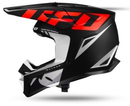 UFO 2026/09 KASK RAYSON OFFROAD KOLOR CZARNY / CZERWONY / BIAŁY ROZMIAR S - KOLEKCJA 2026/2027 UFO