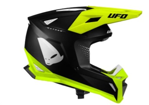 UFO 2026/09 KASK RAYSON OFFROAD KOLOR CZARNY / ŻÓŁTY FLUO ROZMIAR L - KOLEKCJA 2026/2027 UFO