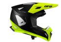 UFO 2026/09 KASK RAYSON OFFROAD KOLOR CZARNY / ŻÓŁTY FLUO ROZMIAR XS - KOLEKCJA 2026/2027 UFO