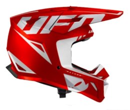 UFO 2026/09 KASK RAYSON OFFROAD KOLOR CZERWONY / BIAŁY ROZMIAR S - KOLEKCJA 2026/2027 UFO