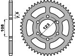 PBR ZĘBATKA TYLNA 707 49 C45 CAGIVA 50/80 (ŁAŃC. 428)