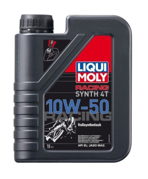 LIQUI MOLY OLEJ SILNIKOWY MOTORBIKE 4T RACE SYNTETYCZNY 10W50 1L (6)
