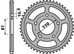 PBR ZĘBATKA TYLNA 824 46 C45 SUZUKI GSXR1100 '86-'88, GSX600F '89-'91 (JTR829.46) (ŁAŃC. 530)