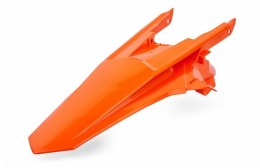 POLISPORT BŁOTNIK TYŁ (BEZ BOCZKÓW) KTM EXC/EXCF `17-19 KOLOR POMARAŃCZOWY (WITH PINS)