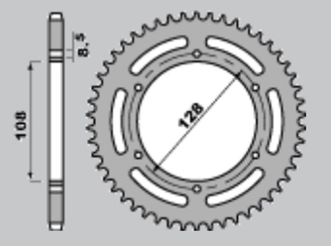 GROSSKOPF PROMOCJA ZĘBATKA PRZEDNIA 902 14 (231114) 2311 14 SHERCO 250 SE/SE-R '14-'16, 250SE-F '13-'14, 300 SE/SE-R '13-'17, 45