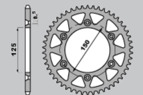 JR ZĘBATKA TYLNA 899 38