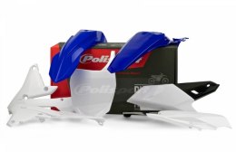 POLISPORT KOMPLET PLASTIKÓW YAMAHA YZ 250F '14-'18; YZ 450F '14-'17 KOLOR OEM NIEBIESKI BIAŁY