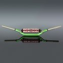 RENTHAL KIEROWNICA 1,1/8 CALA (28,6MM) MX TWINWALL 996 HANDLEBAR GREEN VILLOPOTO / STEWART PADDED KOLOR ZIELONY Z GĄBKĄ